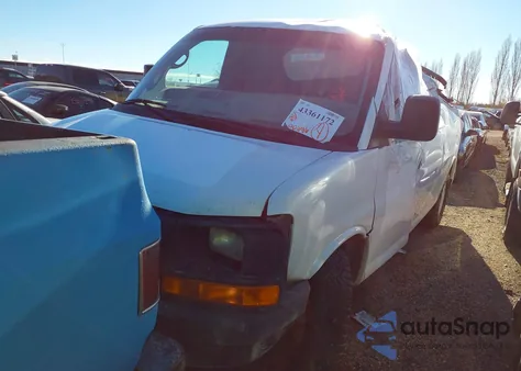 2012 GMC Savana 2500 Work Van z USA, uszkodzony, nr VIN 1GTW7FCA4C1140340